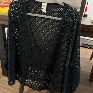 Free people holes sweater